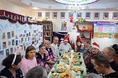 В Михайловском доме-интернате в новогодние каникулы проведена развлекательная программа «Новогоднее ассорти»
