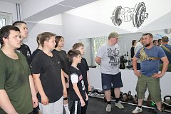 Михайловские атлеты встретились с представителями организации "Быть добру"