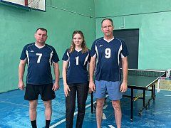 Михайловские спортсмены приняли участие в соревнованиях по настольному теннису в Марксе