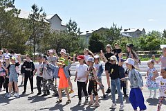 В поселке Михайловский отпраздновали Международный день защиты детей