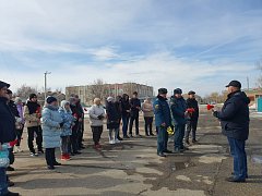 Жители и гости муниципального образования п. Михайловский почтили память погибших в "Крокус Сити Холле"