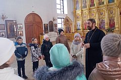 Михайловские школьники посетили храм в честь иконы Пресвятой Богородицы "Державная"
