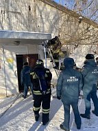 Проведены тренировочные пожарно-тактические учения в здании столовой «Экотехнопарка «Михайловский» с эвакуацией персонала