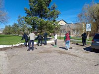 В минувшую субботу во всех районах области прошли субботники. 