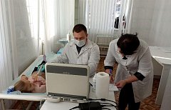 В школе п. Михайловский прошел медицинский осмотр учащихся