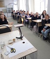 Менделеевцы михайловской школы посетили СГТУ им. Ю.А. Гагарина