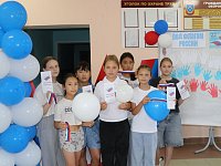 В михайловском Доме культуры прошла патриотическая акция ко Дню Флага Российской Федерации