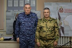 Командующий Приволжским округом совершил рабочую поездку в Управление Росгвардии по Саратовской области