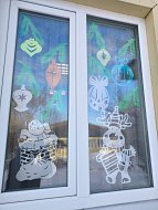 Волшебство зимы: Очарование новогоднего поселка