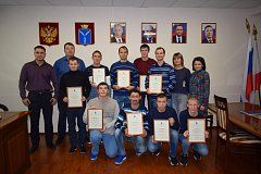 Игрокам футбольной команды михайловского дома-интерната вручили благодарственные письма от Министра труда и социальной защиты
