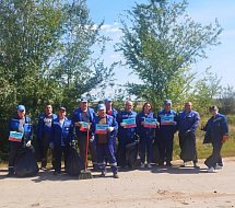 Сотрудники "ЭКОТЕХНОПАРКА "Михайловский" приняли участие в осеннем конкурсе субботников