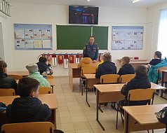 Учащиеся михайловской школы посетили СПСЧ №3