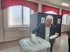 На избирательных участках поселка Михайловский наблюдается высокая явка