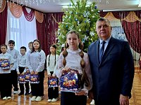 Глава муниципального образования поздравил отличников михайловской школы