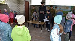 В детском саду п. Михайловский прошел квест, посвященный Дню Победы