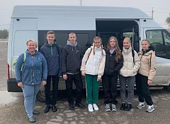 Учащиеся 9 класса михайловской школы отправились в экспедицию на Южный Урал