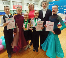 Михайловские танцоры - полуфиналисты российских соревнований