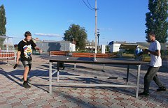 В поселке Михайловский продолжает свою работу проект «Дворовый тренер»