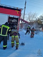 Проведены тренировочные пожарно-тактические учения в здании столовой «Экотехнопарка «Михайловский» с эвакуацией персонала