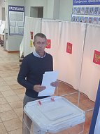 Жители поселка Михайловский проявляют заметную активность на выборах