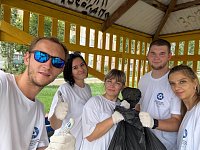 Волонтеры филиала «Экотехнопарк «Михайловский» ФГУП «ФЭО» присоединились к плоггинг-акции «Зеленая дистанция»