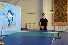 В михайловском бассейне "Дельфин" состоялся турнир по настольному теннису