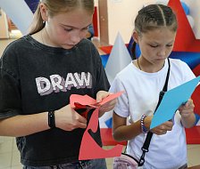 В михайловском Доме культуры прошла патриотическая акция ко Дню Флага Российской Федерации