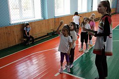 Учащиеся михайловской школы снова участвуют в сдаче норм ГТО