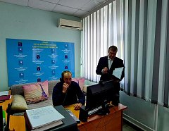 В поселке Михайловский прошла штабная тренировка