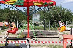 В преддверии Международного Дня защиты детей на площади микрорайона Солнечный состоялось Детское празднично-игровое мероприятие «Веселая детвора!»