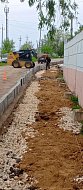 В п. Михайловский начат ремонт тротуаров