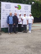 Сотрудники, члены профсоюза ГАУ СО «Михайловский дом-интернат для граждан, имеющих психические расстройства» приняли участие в соревнованиях по городошному спорту 