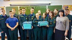 Михайловские школьники приняли участие в акции "С теплом из дома"