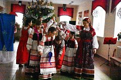 В михайловском Доме культуры состоялось театрализованное представление «Рождественская сказка»