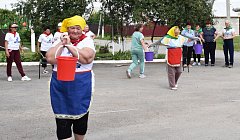 В поселке Михайловский состоялись соревнования для людей старшего возраста, посвященные Году культурного наследия народов России