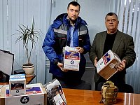 Работники Экотехнопарка «Михайловский» организовали сбор гуманитарной помощи для бойцов СВО
