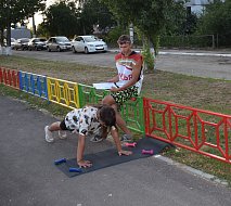 Михайловцы участвуют в соревнованиях ко Дню физкультурника