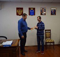 Игрокам футбольной команды михайловского дома-интерната вручили благодарственные письма от Министра труда и социальной защиты