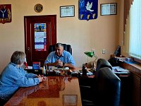 Глава МО п. Михайловский А.М. Романов провёл приём граждан по личным вопросам