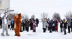 В поселке Михайловский состоялось мероприятие для детей, посвященное проводам зимы и встрече долгожданной весны
