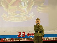 В михайловском Доме культуры состоялся концерт «Защитников Отечества славим!»