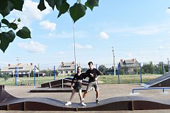 В поселке Михайловский состоялось открытие современного Скейт-парка