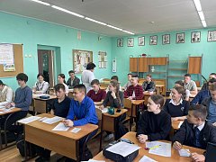 В школе п. Михайловский прошли классные часы, посвящённые здоровью