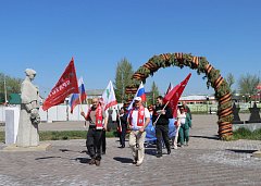 Михайловцы приняли участие в автопробеге ко Дню Победы