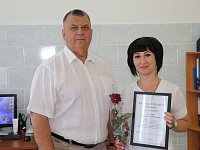 Глава МО п. Михайловский А.М. Романов поздравил работников и ветеранов здравоохранения с профессиональным праздником