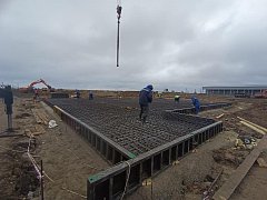 Строительство производственно-технического комплекса «Экотехнопарк «Михайловский» продолжается