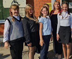 Учащиеся михайловской школы совершили экскурсию в Редакцию газеты "Михайловские новости"