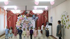 Состоялся праздничный концерт, посвящённый Дню матери в детском саду "Сказка"