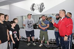 Михайловские атлеты встретились с представителями организации "Быть добру"