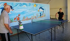В михайловском бассейне "Дельфин" состоялся турнир по настольному теннису